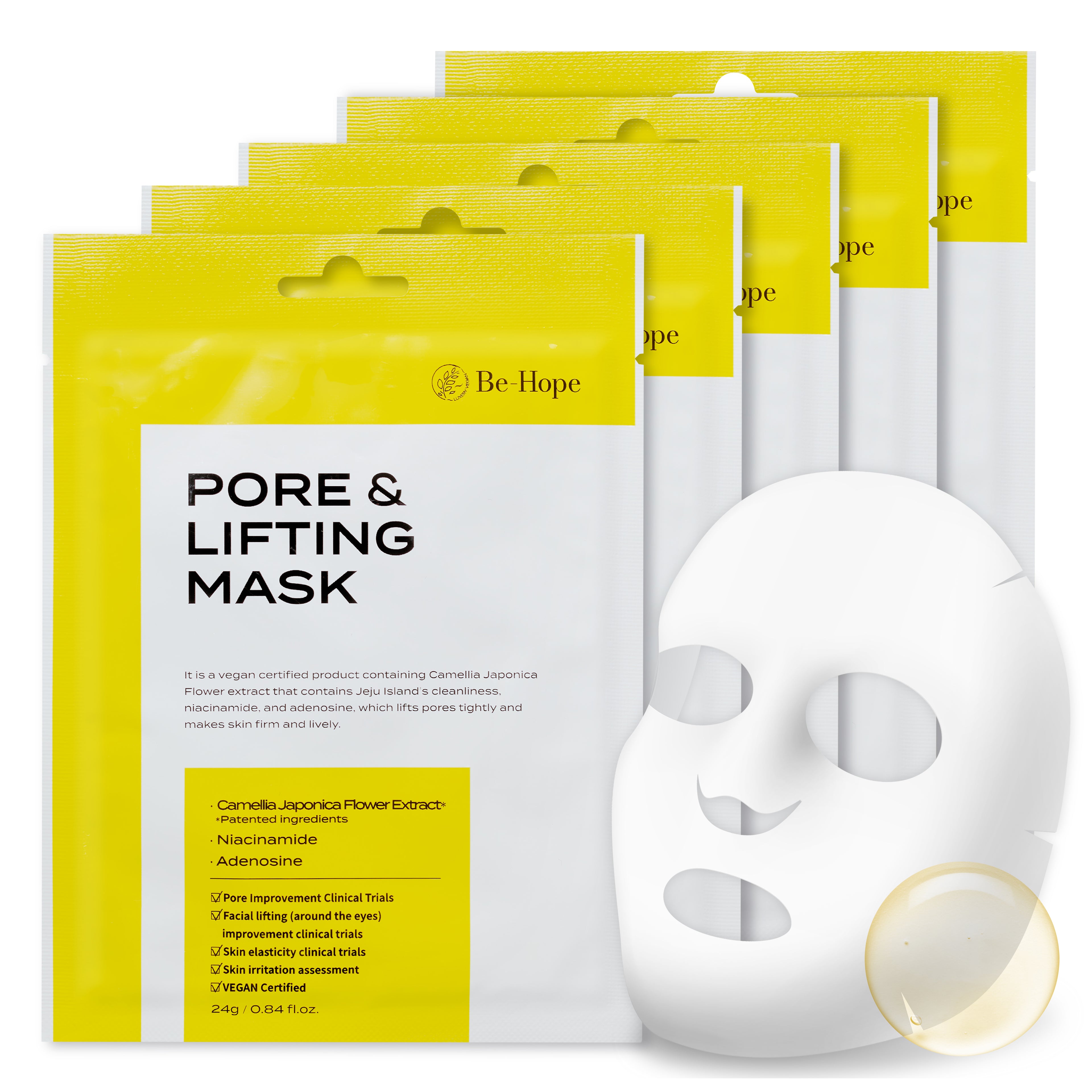 BE-HOPE Luxury Vegan Porenlift Maske