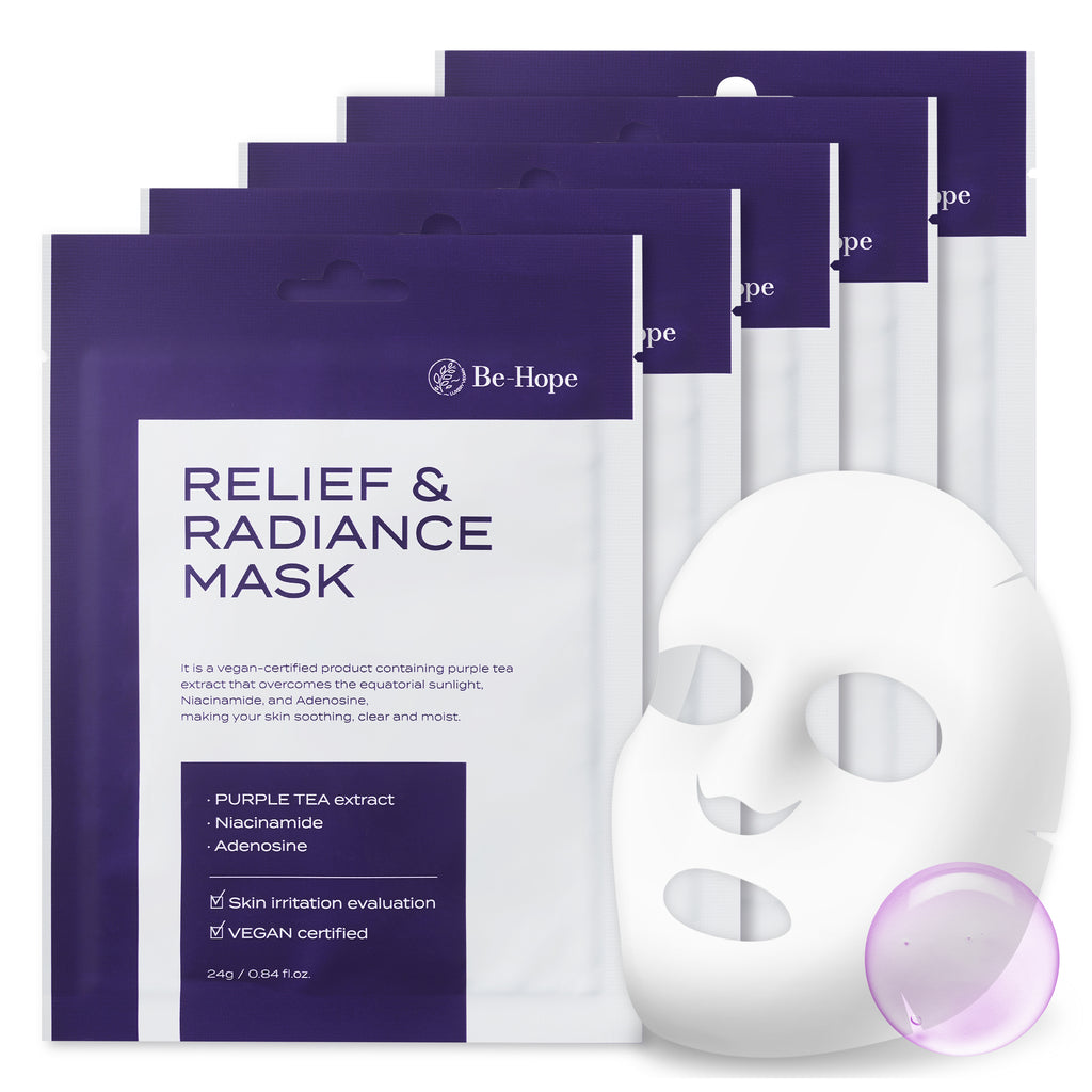 BE-HOPE Luxury Vegan Beruhigende Strahlkraft-Maske