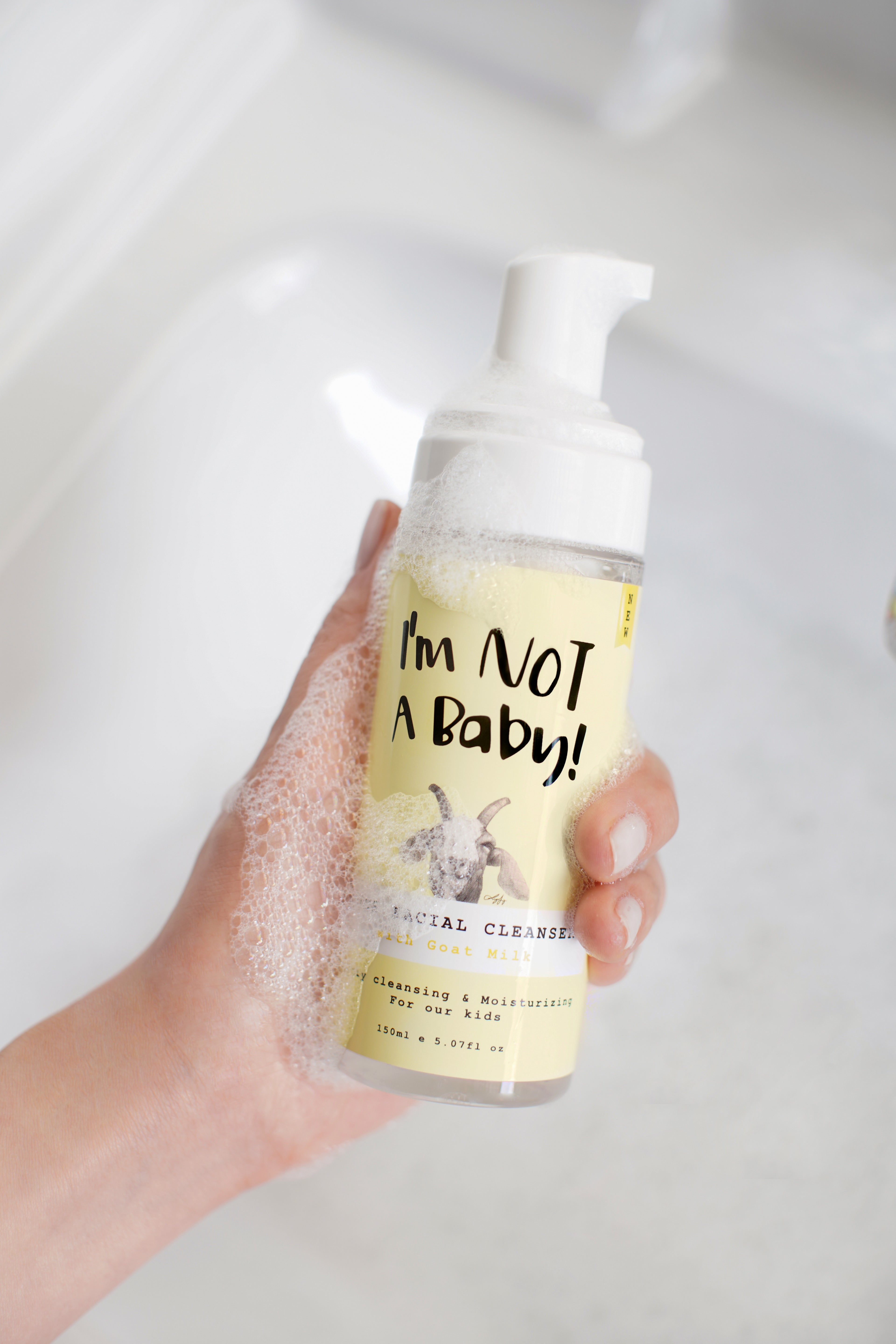 IM NOT A BABY Kids Cleanser mit Ziegenmilch 150ml