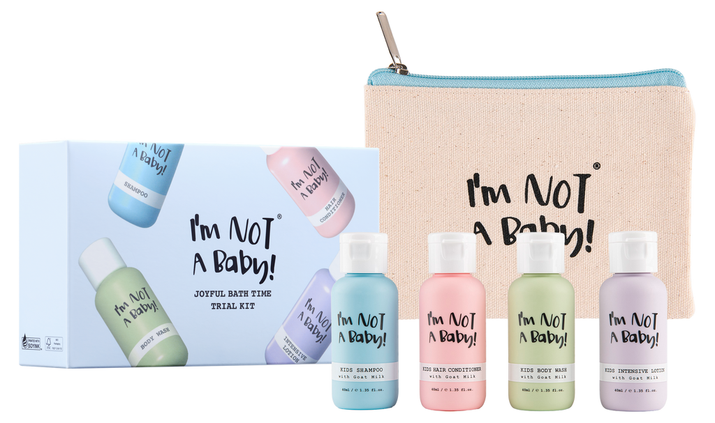 IM NOT A BABY Joyful Bath Time Probierset
