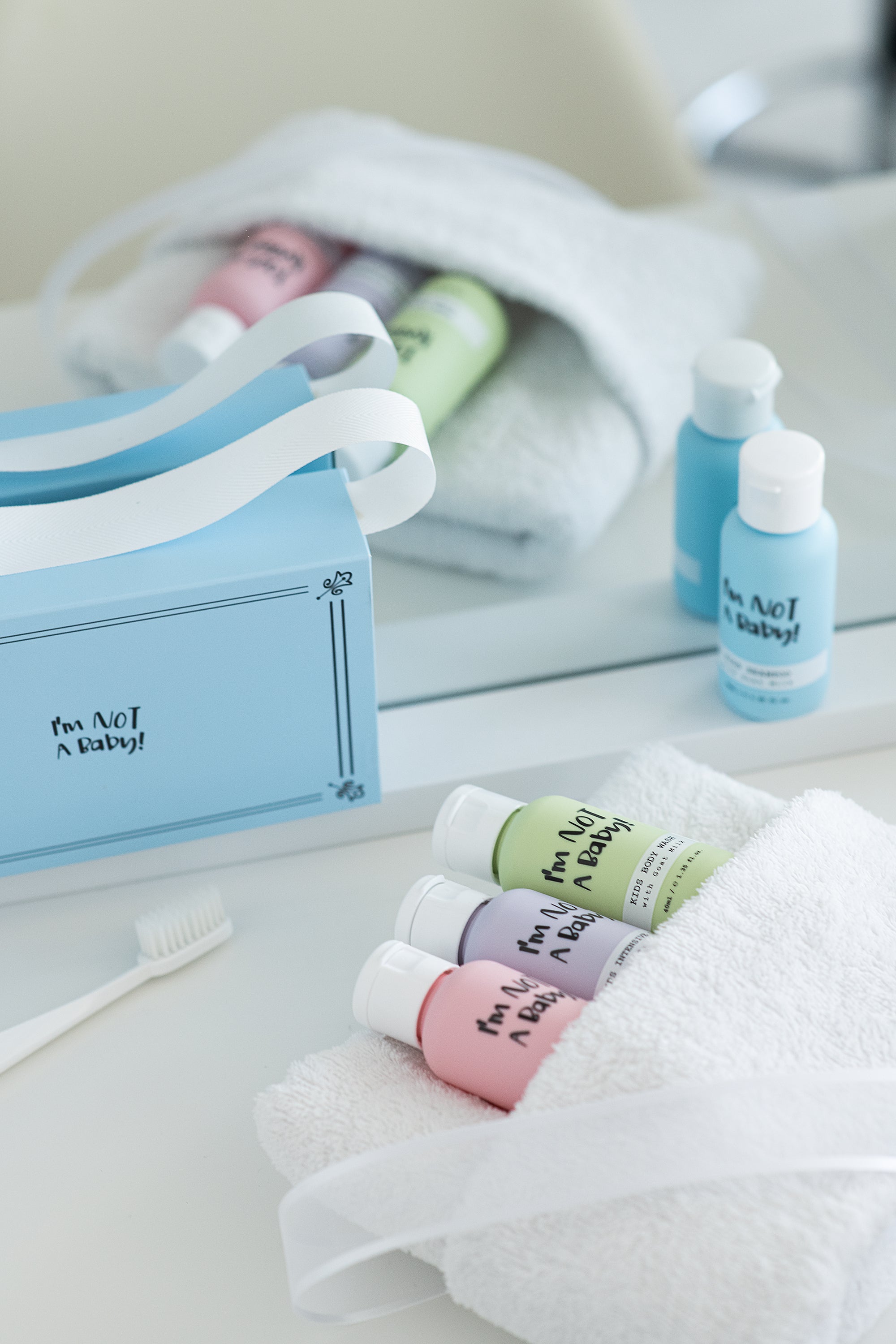 IM NOT A BABY Joyful Bath Time Probierset