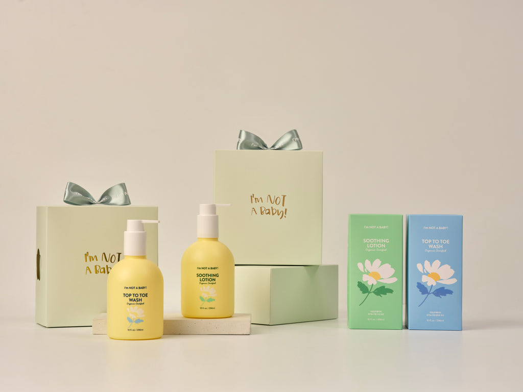 IM NOT A BABY Bio-zertifiziertes Geschenkset