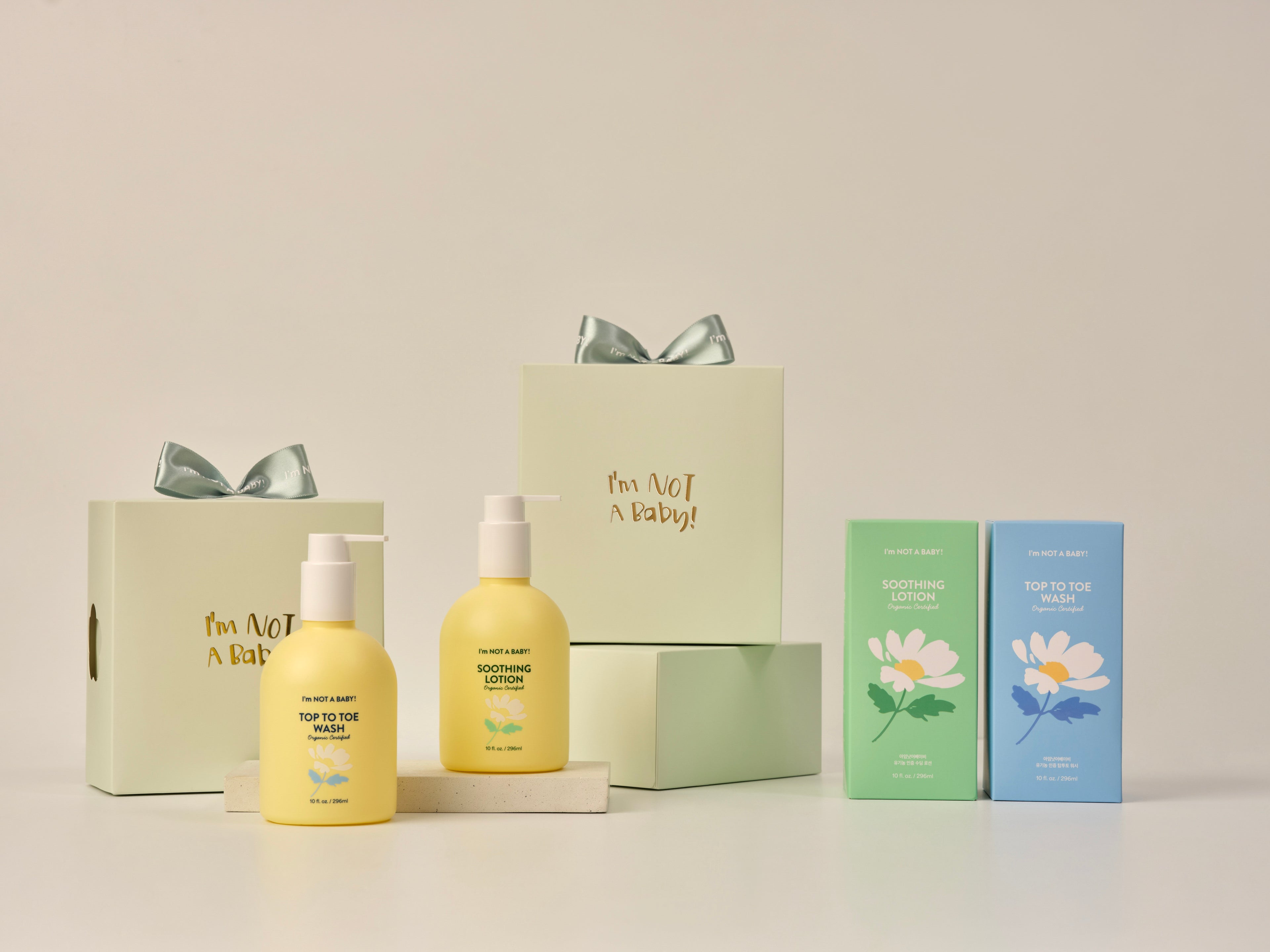 IM NOT A BABY Bio-zertifiziertes Geschenkset