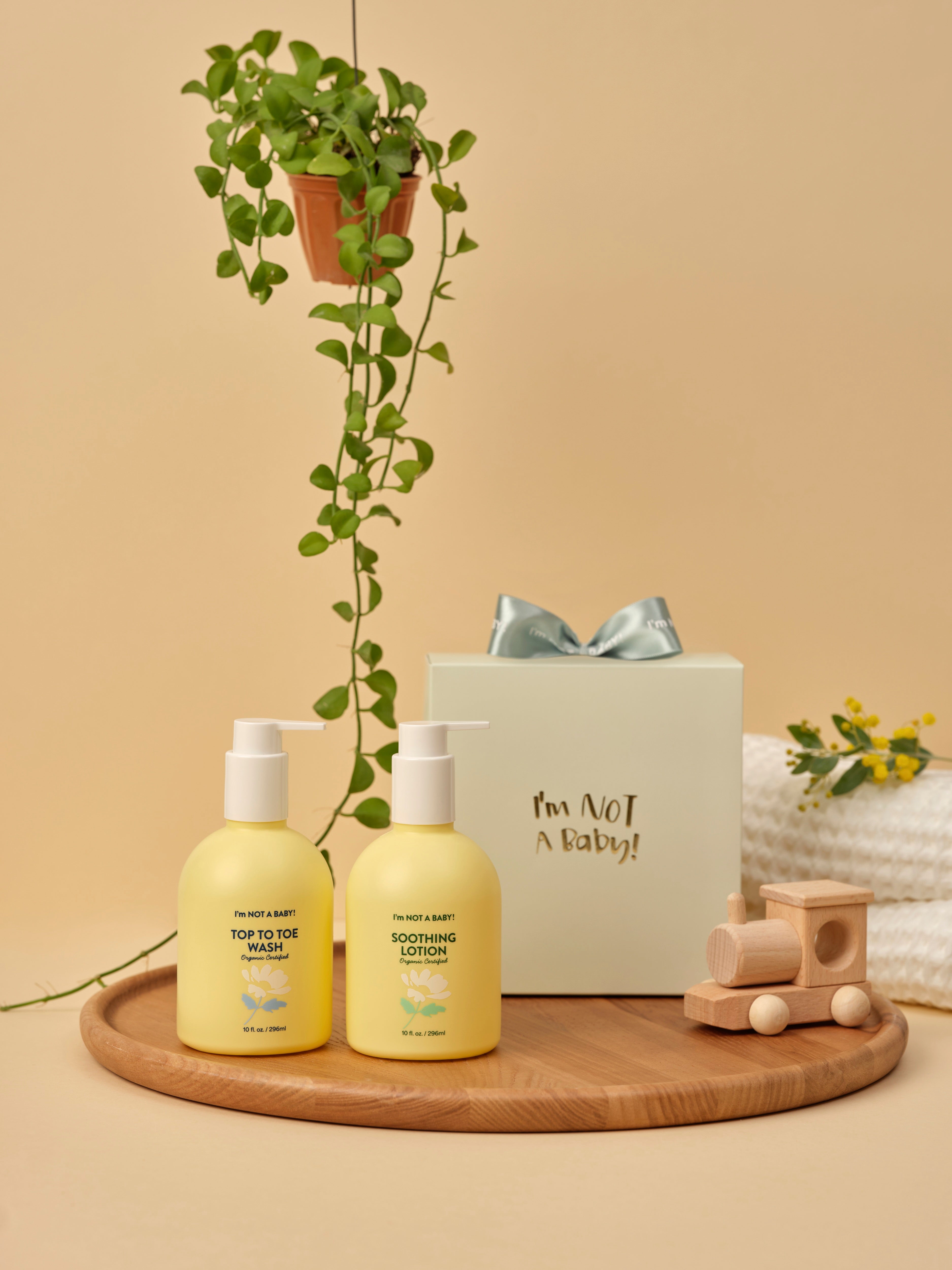 IM NOT A BABY Bio-zertifiziertes Geschenkset