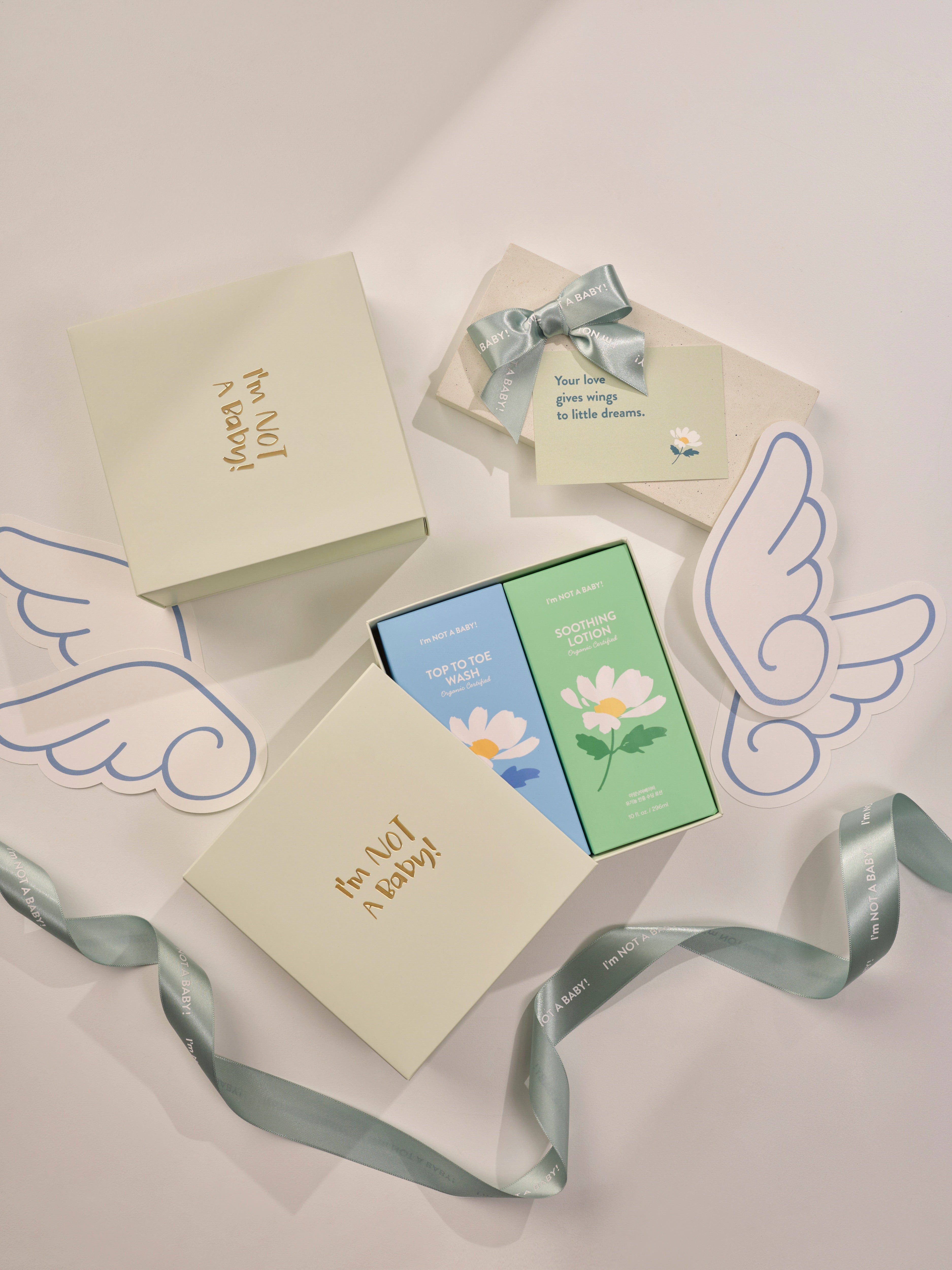 IM NOT A BABY Bio-zertifiziertes Geschenkset