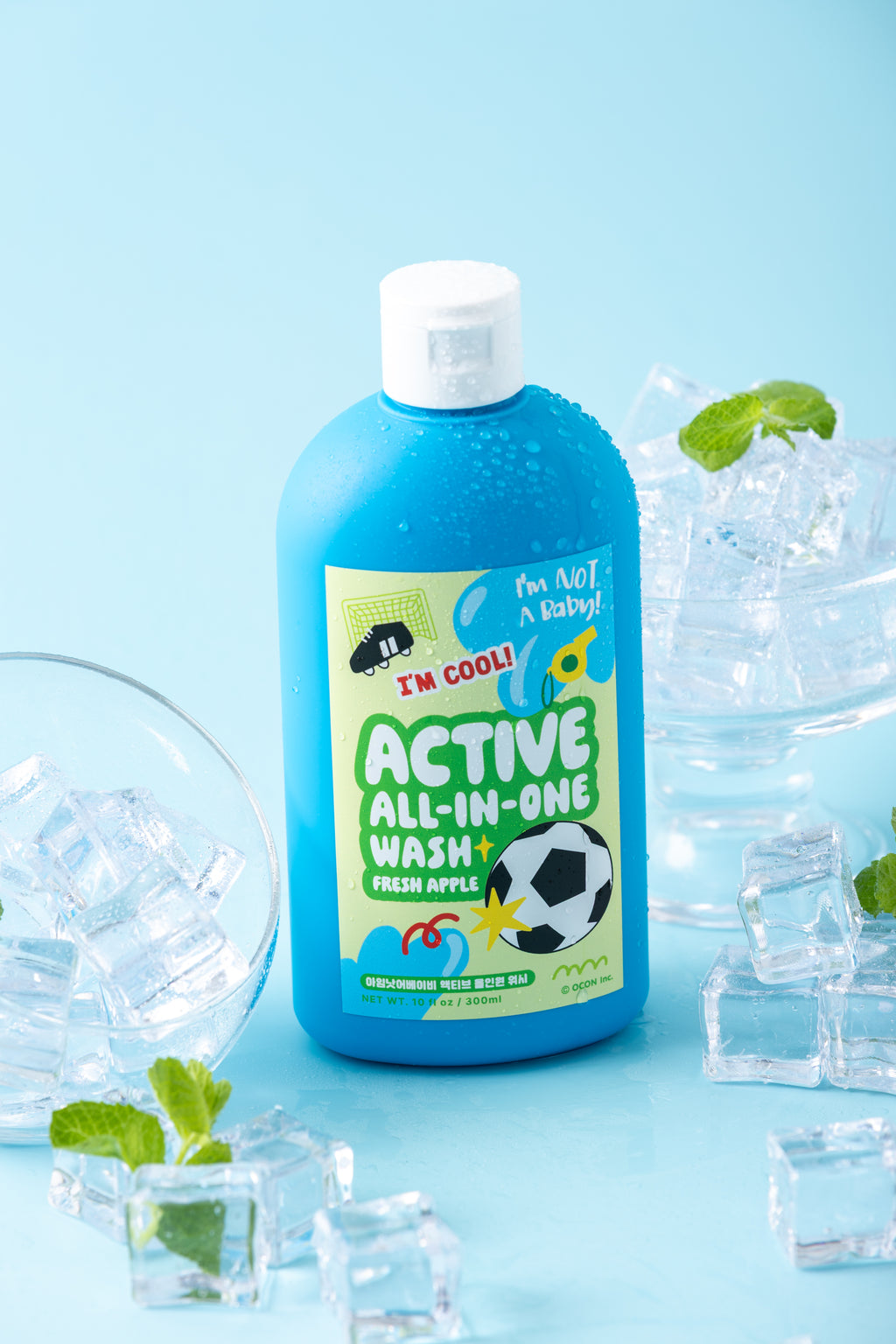 IM NOT A BABY All-in-One Wash Geschenkset Apfel