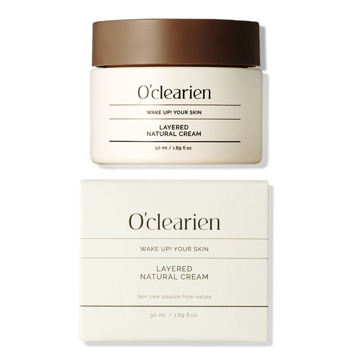 OCLEARIEN Geschichtete Naturcreme